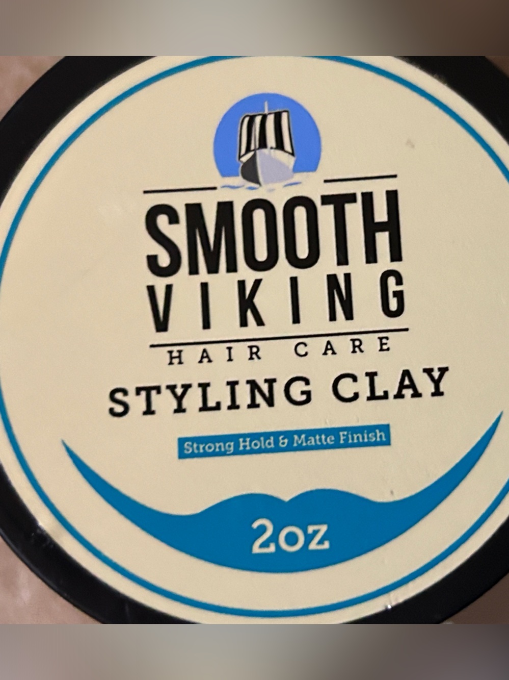 Styling Clay for Men — Blue & White